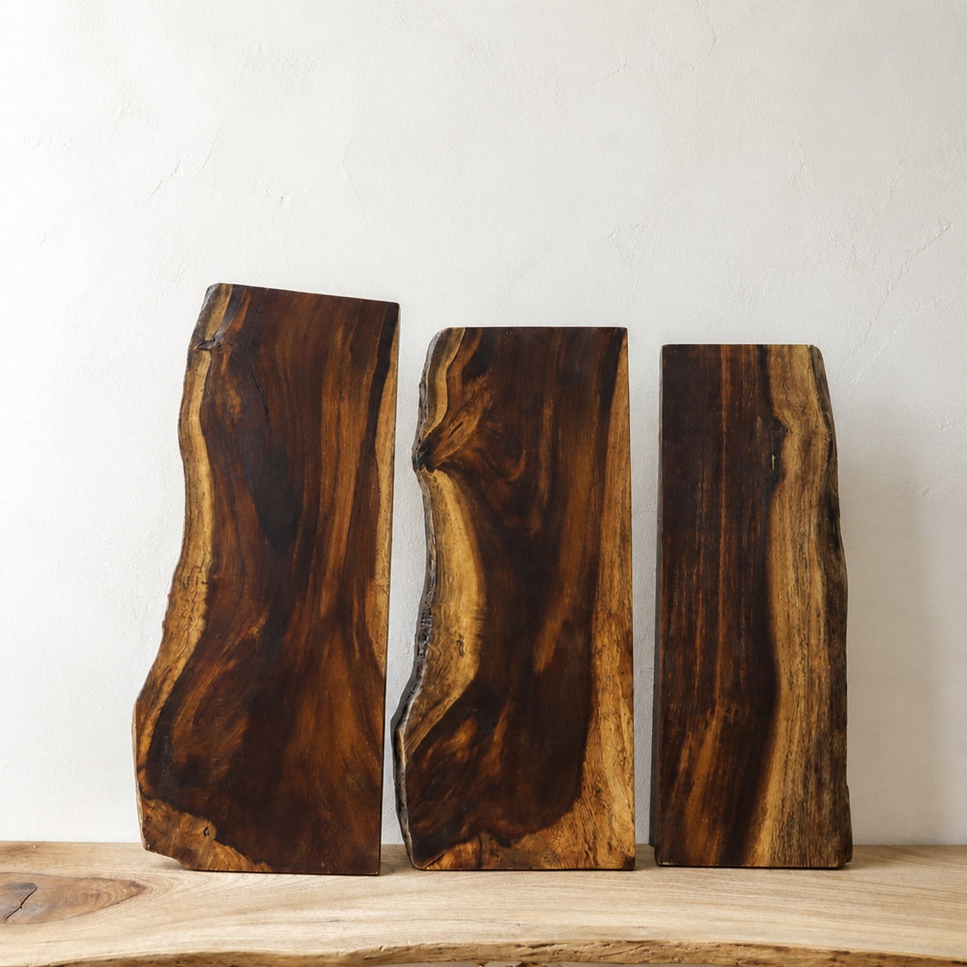 Walnut Live Edge Shelf Custom Shelf - product view 6