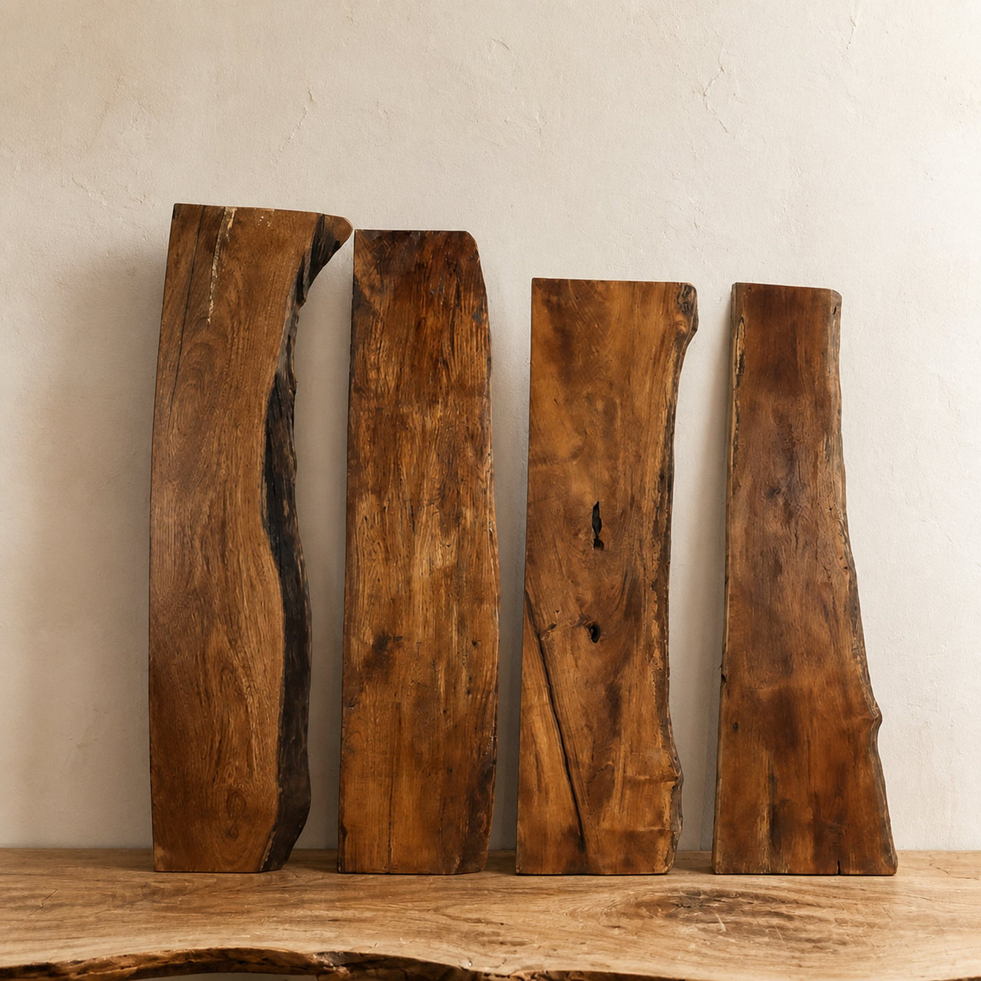 Walnut Live Edge Shelf Custom Shelf - product view 7