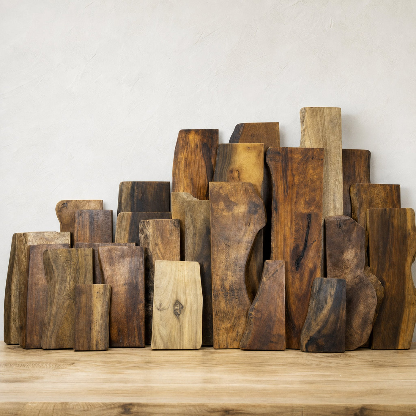 Walnut Live Edge Shelf Custom Shelf - product view 8