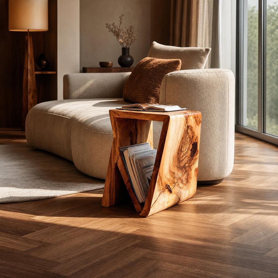 Artisan Side Table For Practical Home Use