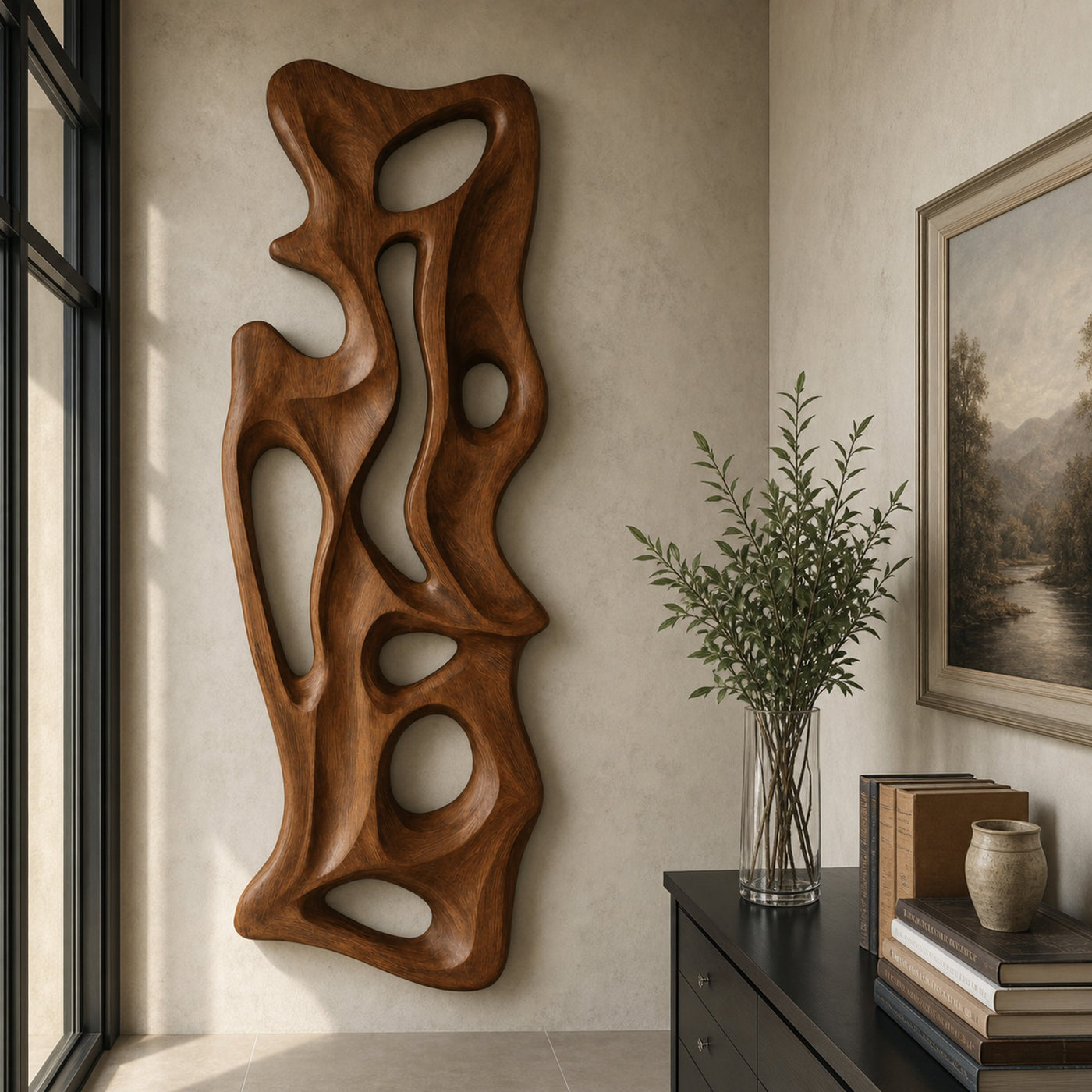 Artistic Abstract Wall Art For Hallway Or Living Room