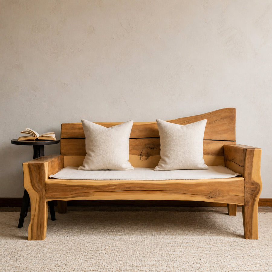 Artistic Live Edge Sofa For Living Room
