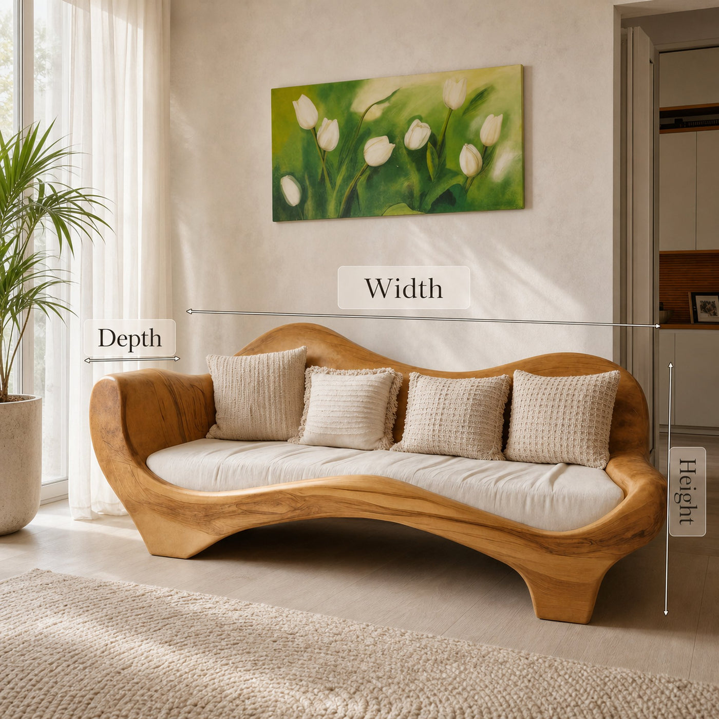 Artistic Sofa For Modern Living Room Or Lounge - product view 6