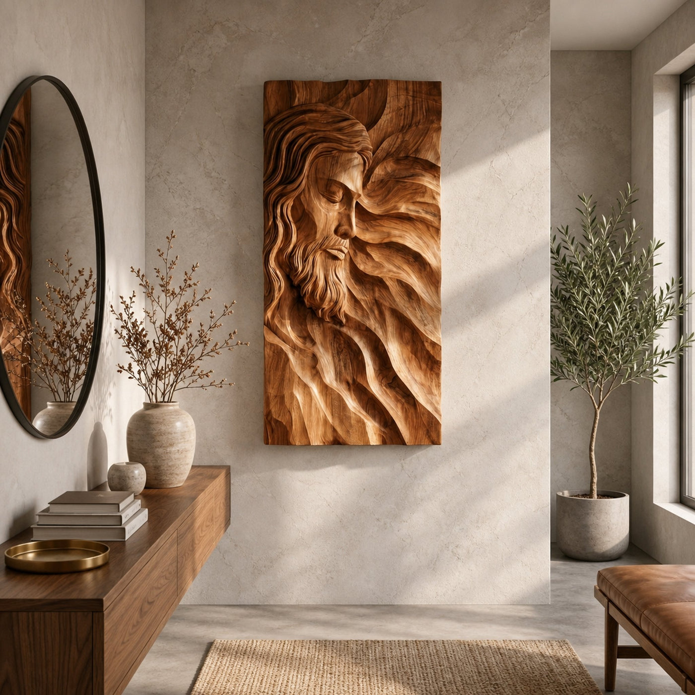 Classical Portrait Wall Art For Living Room