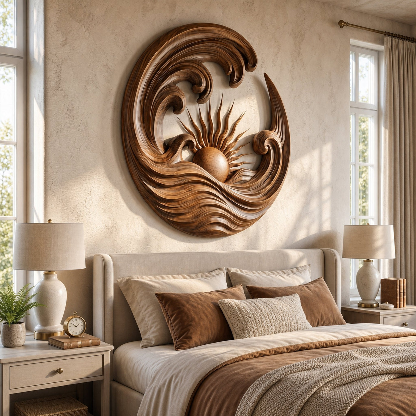 Coastal Wave Wall Art For Living Room - product view 4