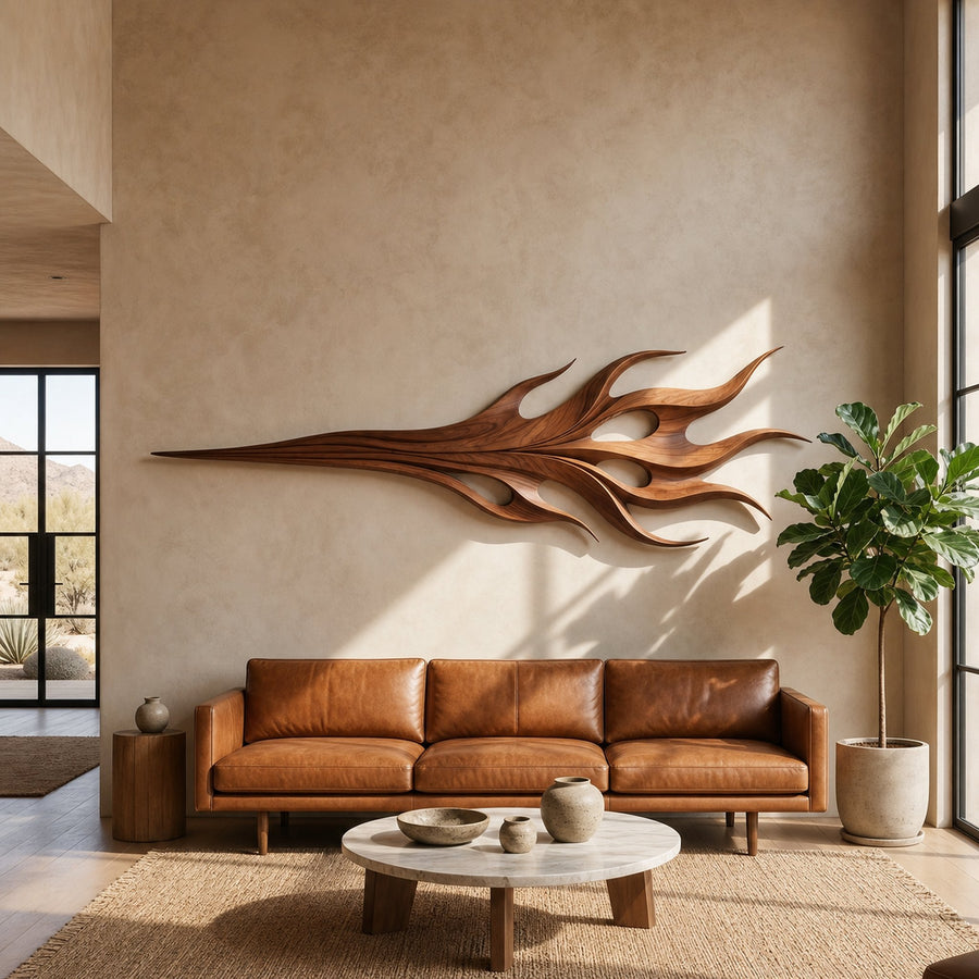 Contemporary Artistic Wall Panel For Boutique Interior Design