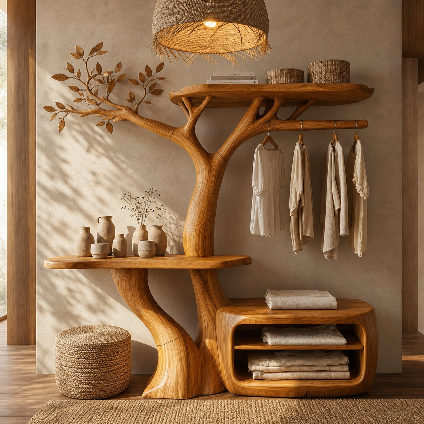 Contemporary Bedroom Clothes Rack Tree Coat Rack Bedroom And Dressing Room - product view 6