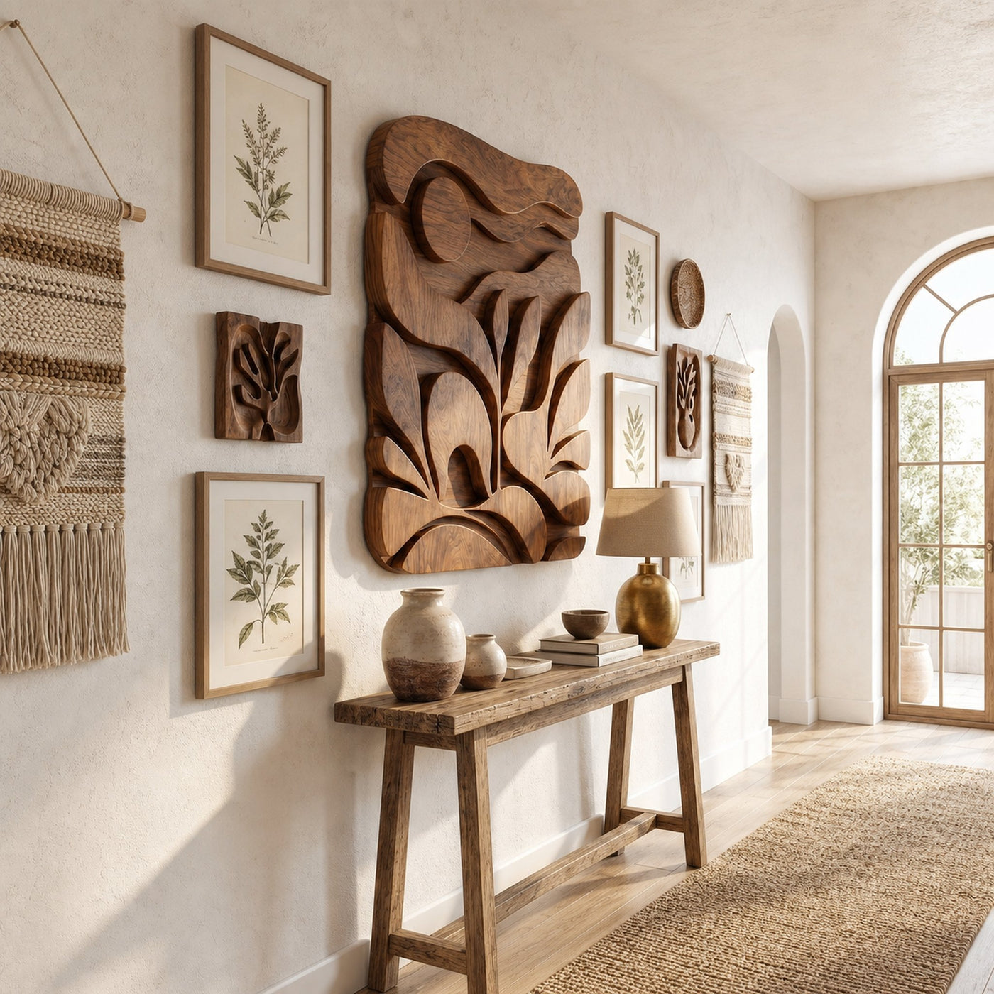 Contemporary Botanical Wall Art For Living Room - product view 4