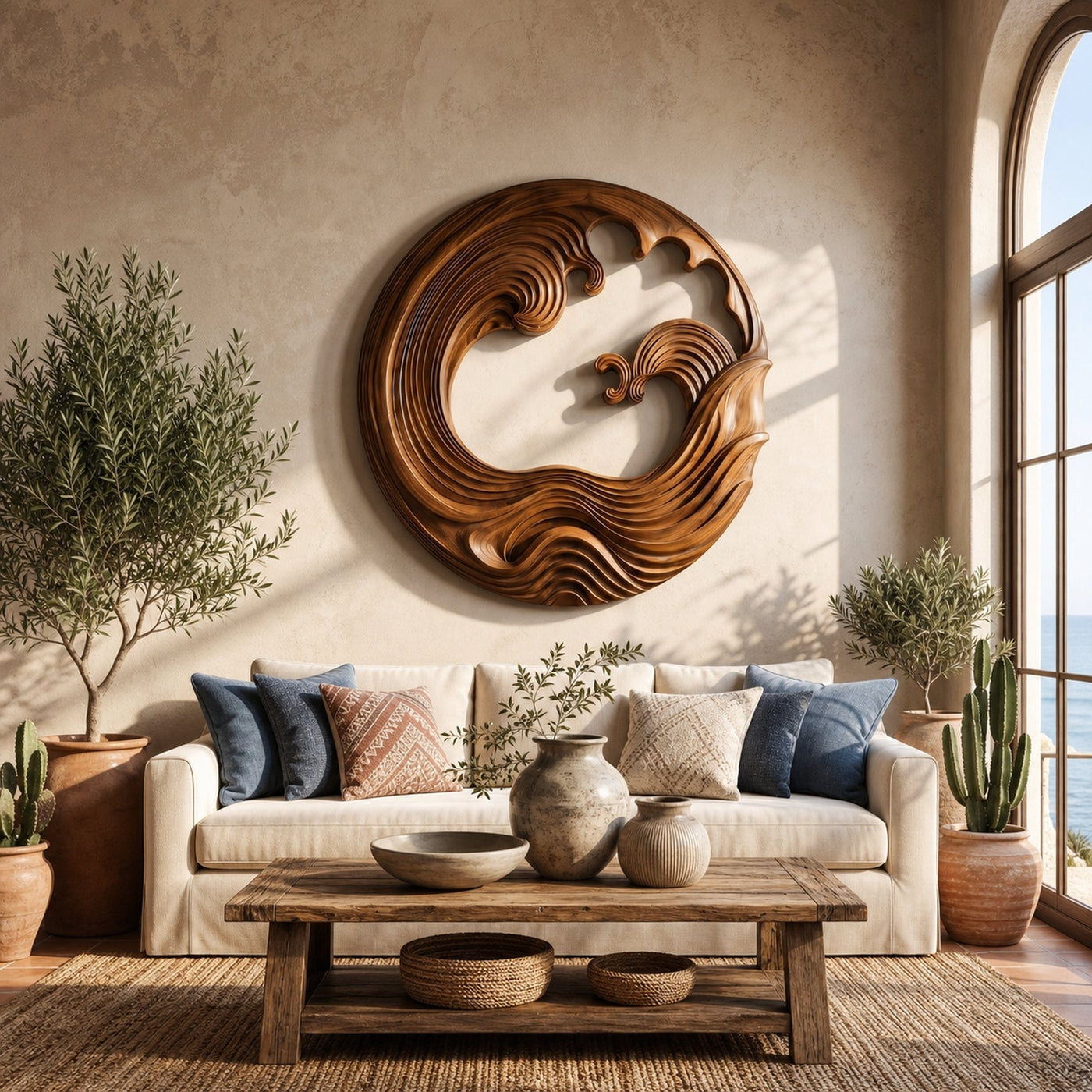 Contemporary Coastal Wall Art For Entryway