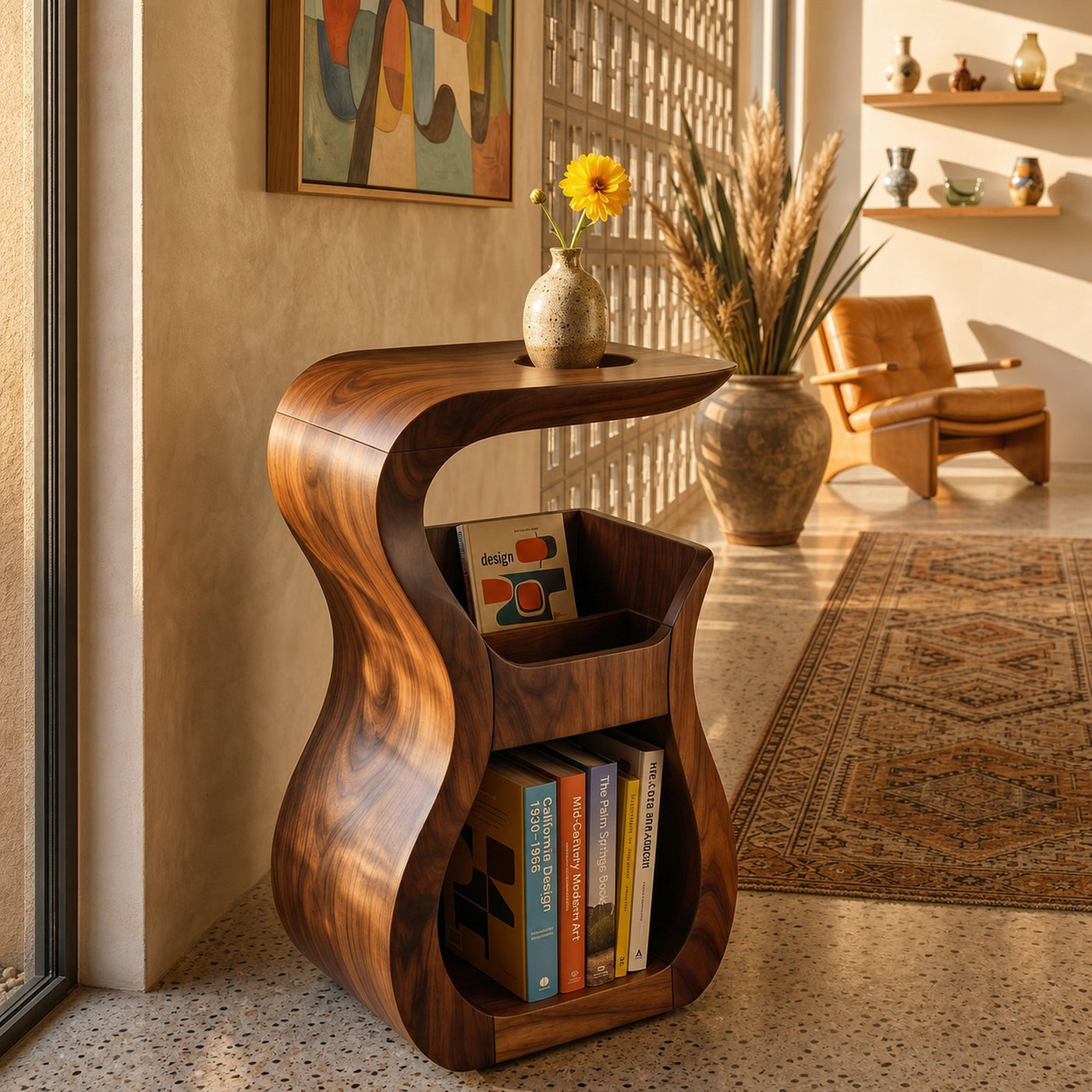 Contemporary Flowing Drink Table For Open Concept Interior - product view 6