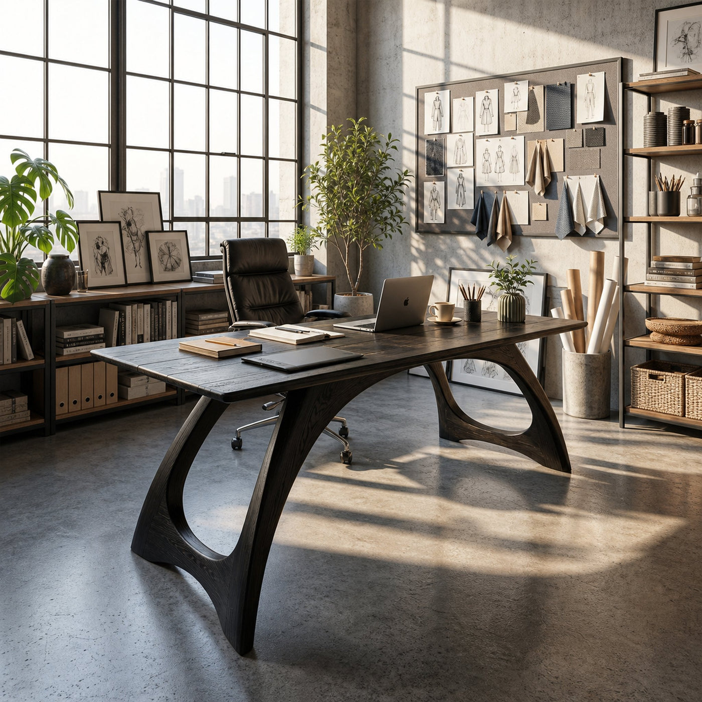 Contemporary Office Desk For Workspace - product view 7