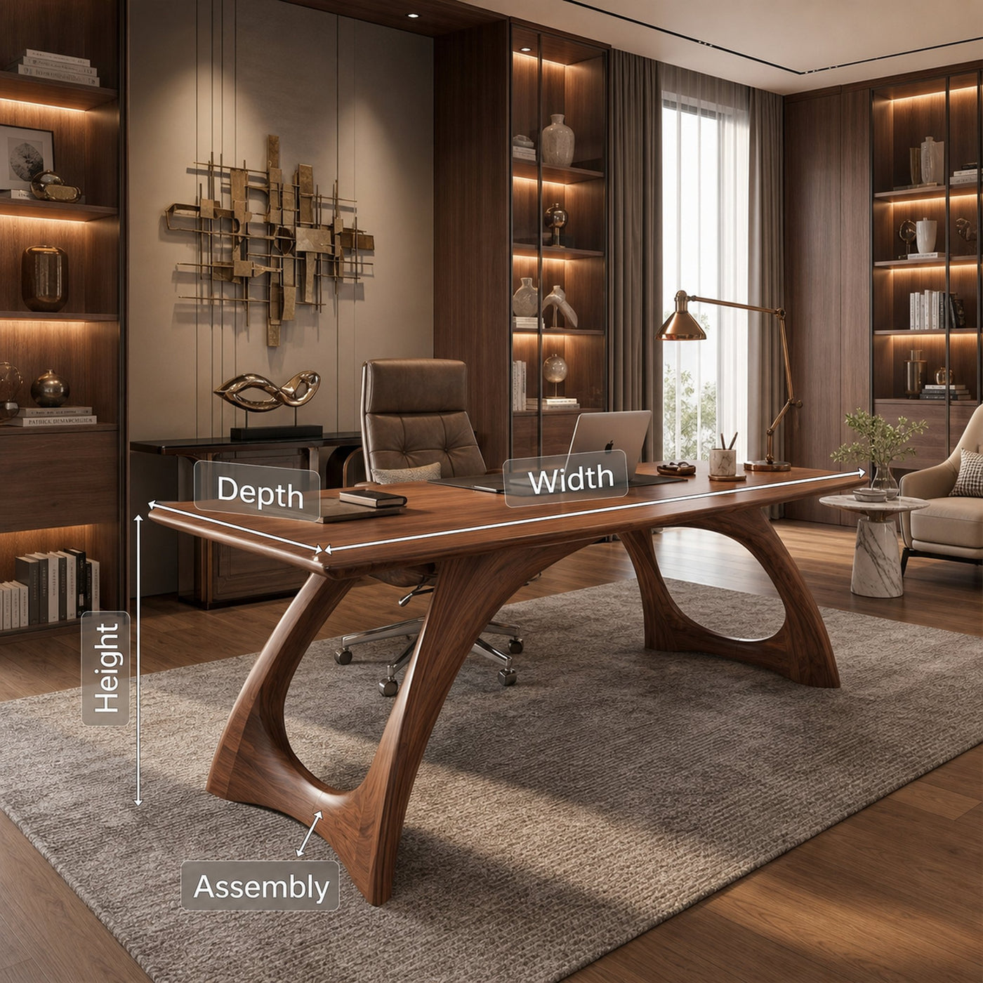 Contemporary Office Desk For Workspace - product view 8