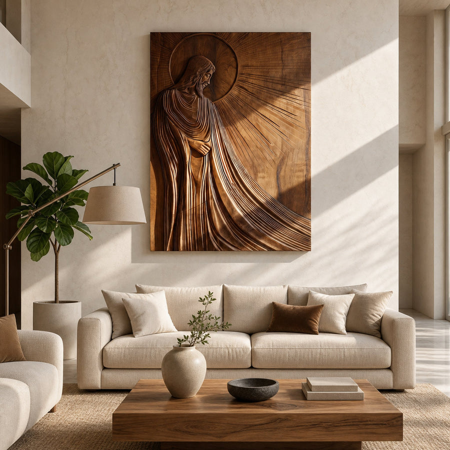 Contemporary Religious Wall Art For Living Room