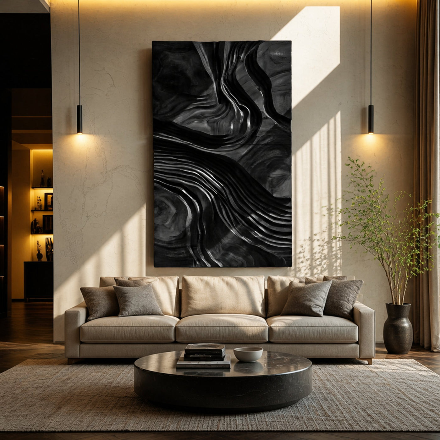 Contemporary Statement Artwork For Modern Home - product view 7
