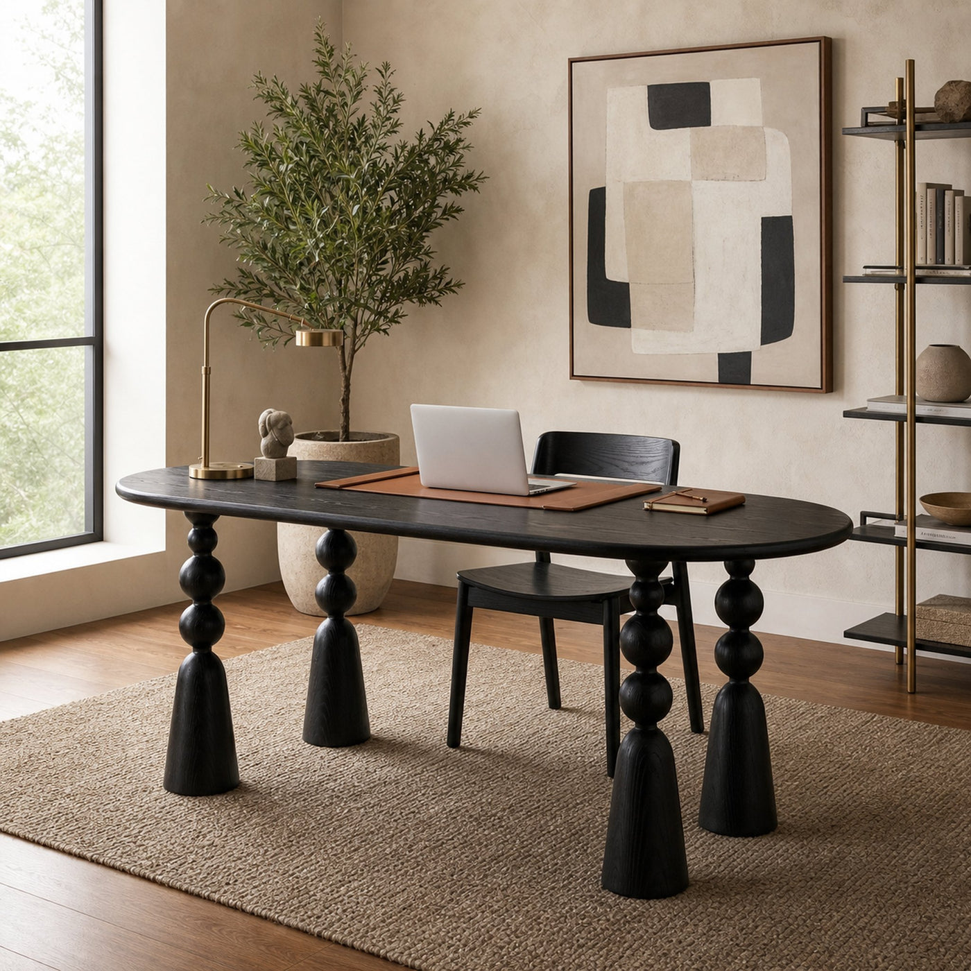 Contemporary Study Desk For Reading Room - product view 7