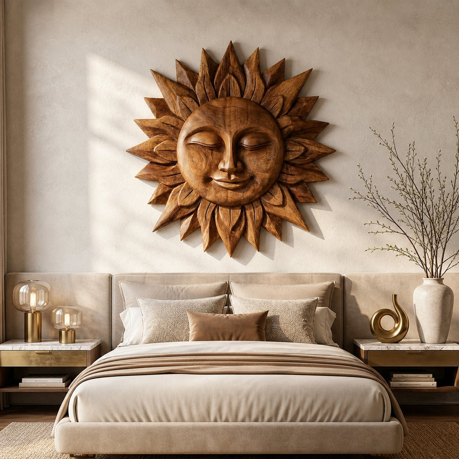 Contemporary Sun Wall Art For Living Room