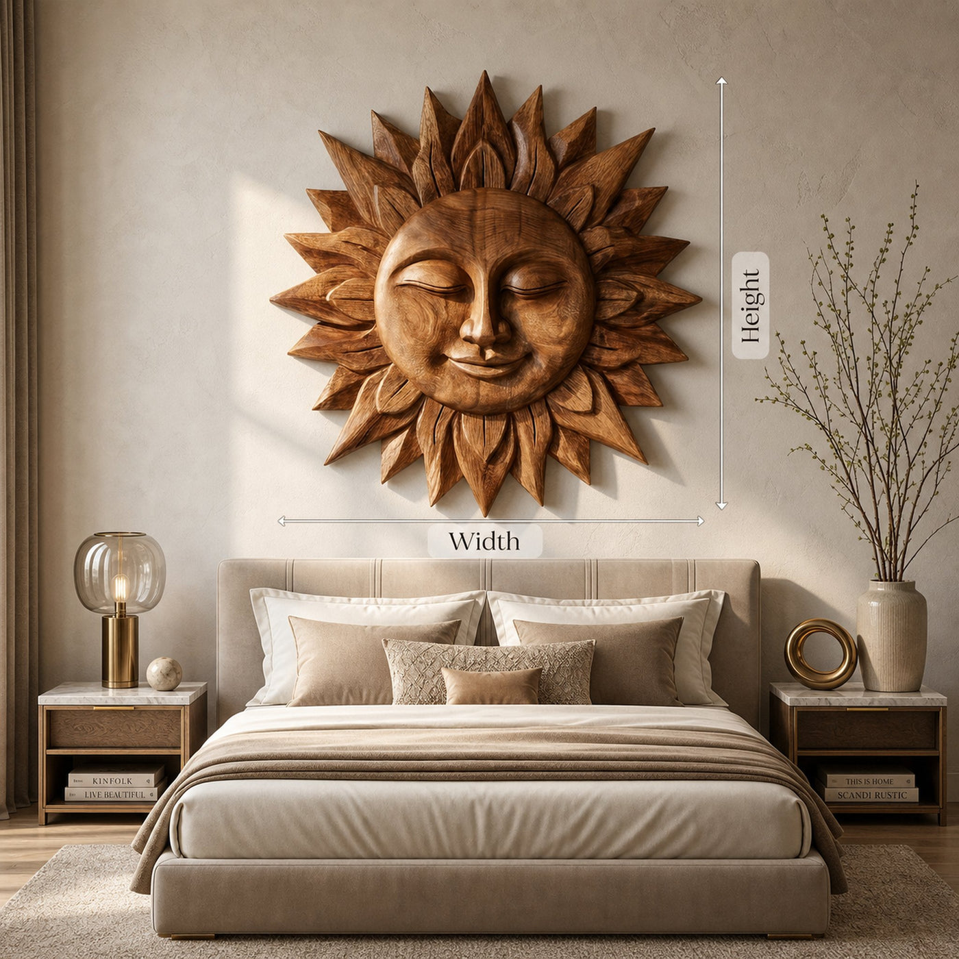 Contemporary Sun Wall Art For Living Room - product view 5