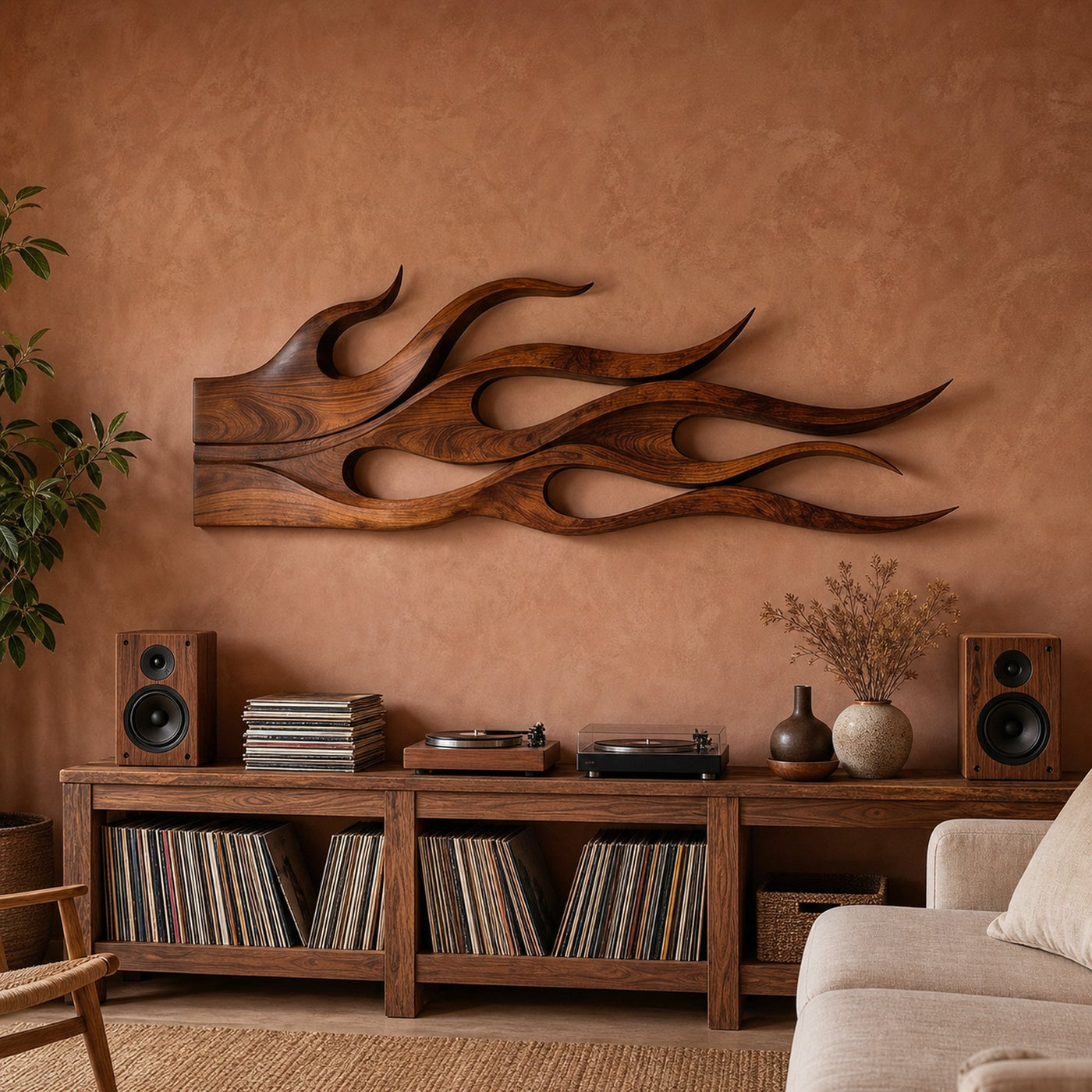 Contemporary Textured Wall Panel For Loft Interior Design