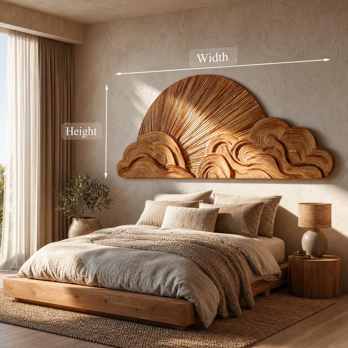 Contemporary Wooden Cloud Wall Art For Wall Decor - product view 8