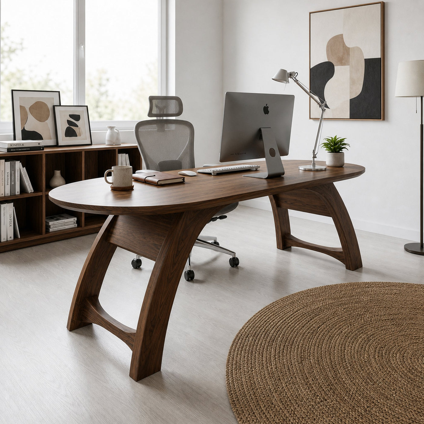 Contemporary Writing Desk For Workspace - product view 6