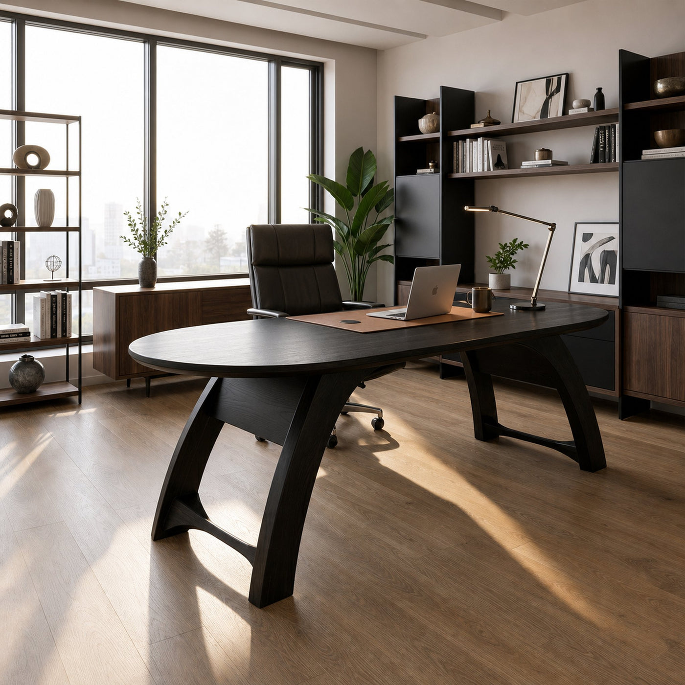 Contemporary Writing Desk For Workspace - product view 7