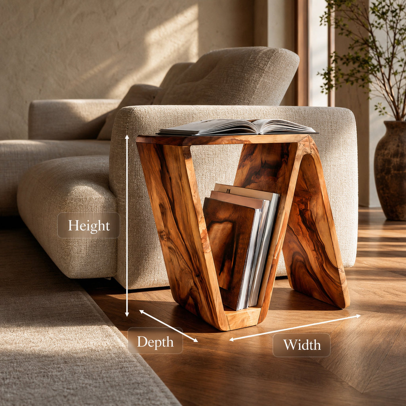 Elegant Side Table For Cozy Living Room And Home - product view 6