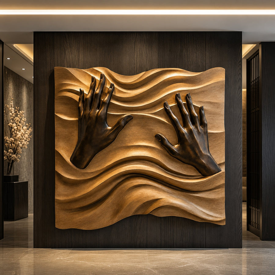 Farmhouse 3D Wood Wall Art For Furniture Decor Upgrade
