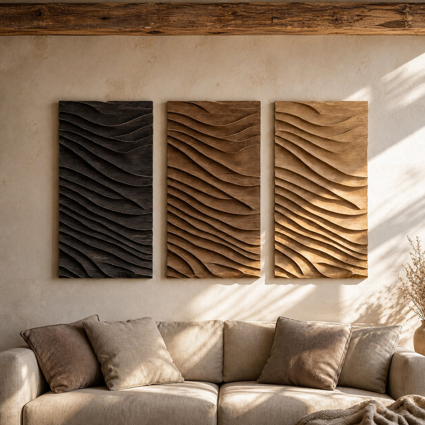 Farmhouse Wooden Wall Art For Rustic Living Room