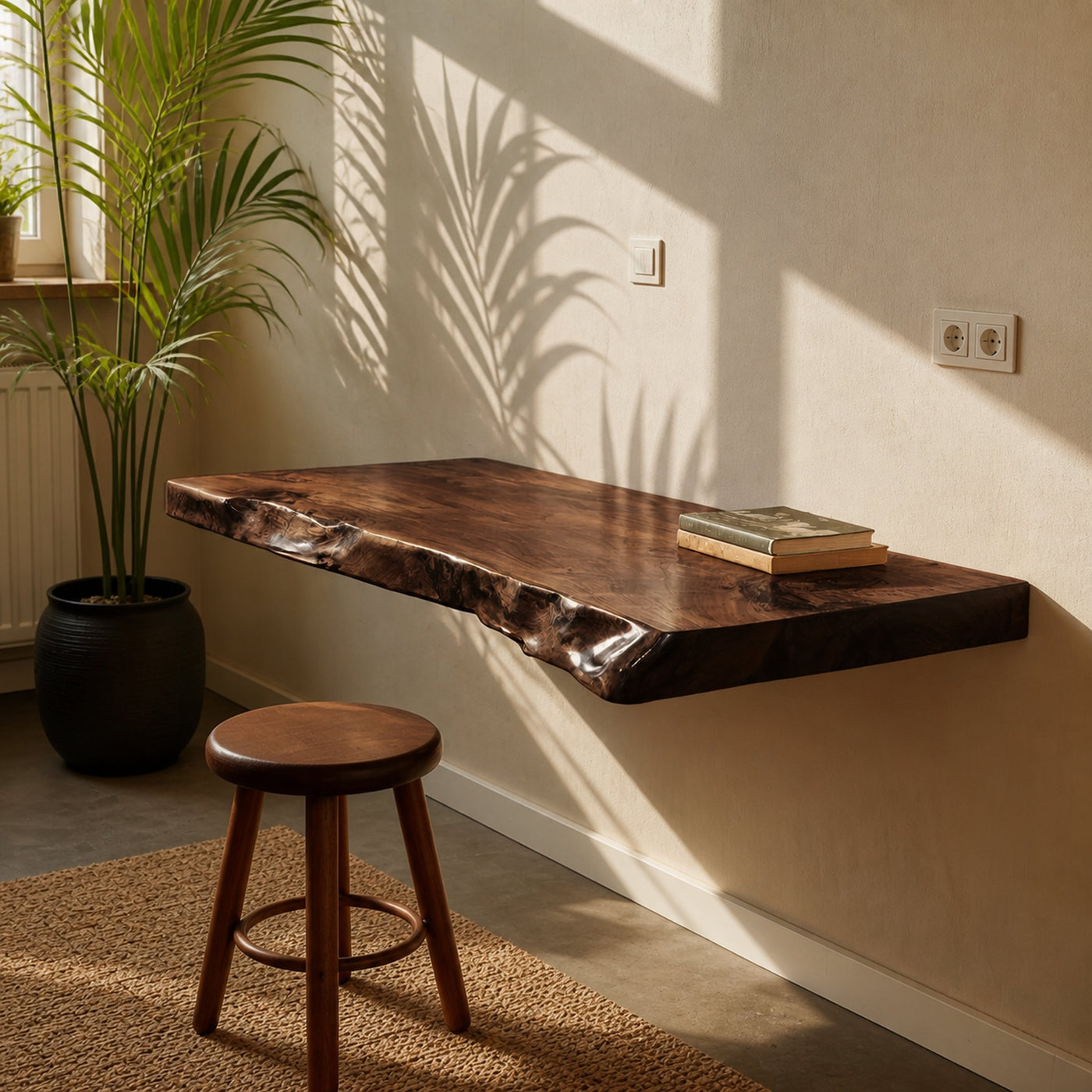 Floating Desk For Home Office Or Reading Nook - product view 6