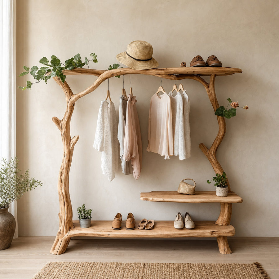 Free Standing Clothes Rack Home Decor Office Decor Gifts