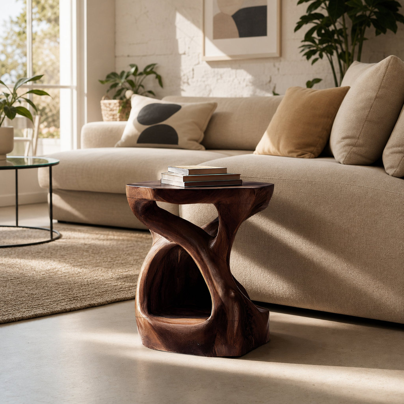 Functional Side Table For Reading Nook Or Hallway - product view 6
