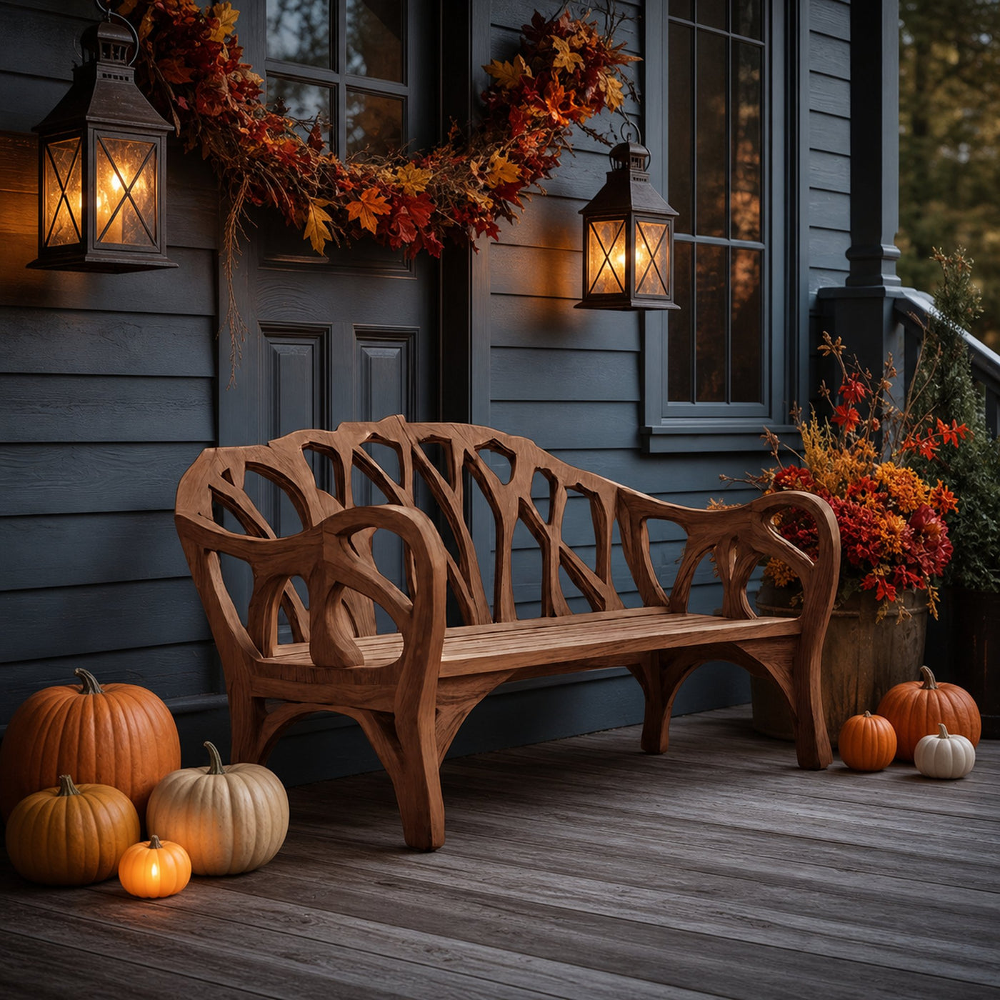 Handcrafted Halloween Patio Chair For Festive Outdoor Halloween Decor - product view 6