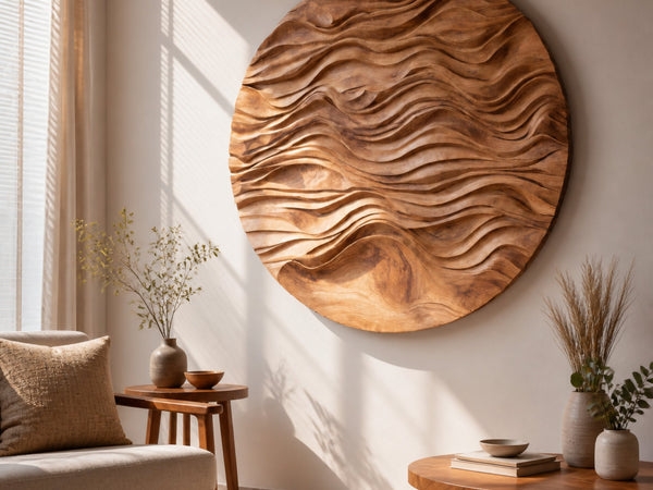 Handcrafted Moon And Stars Wall Art For Bedroom