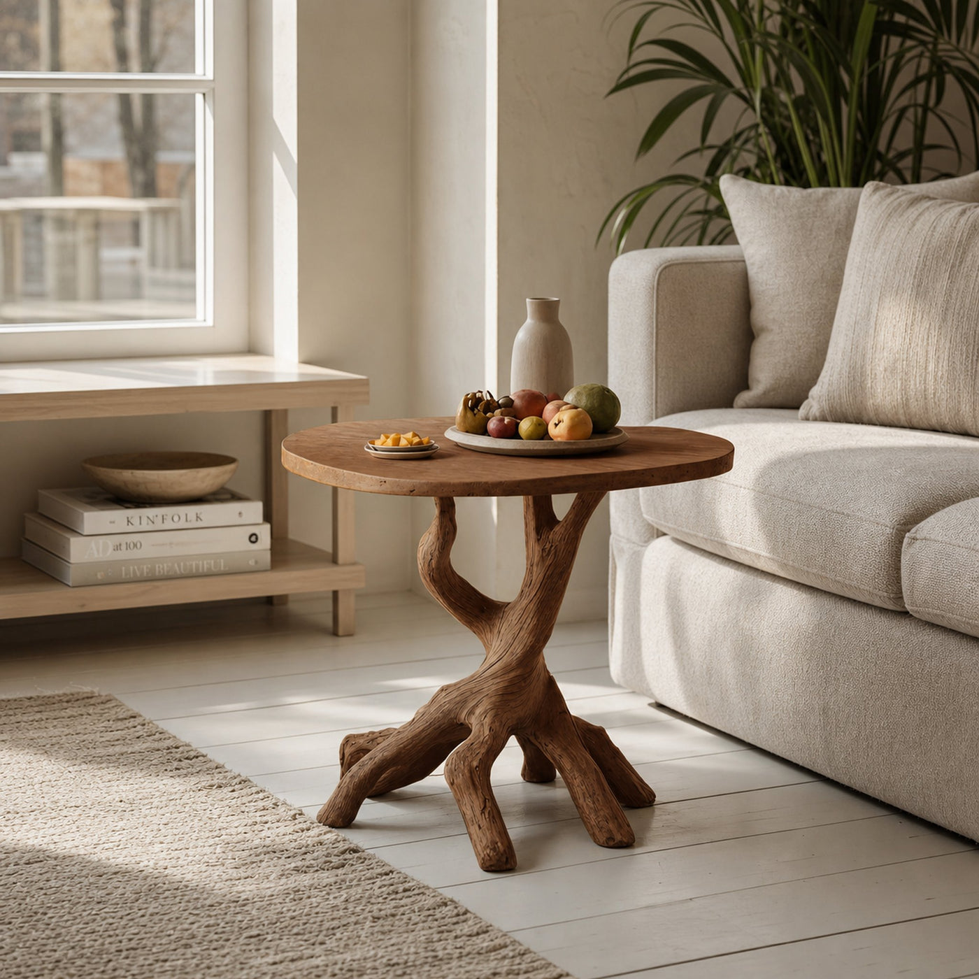 Handcrafted Wooden End Table For Furniture Decor Unique Design - product view 6