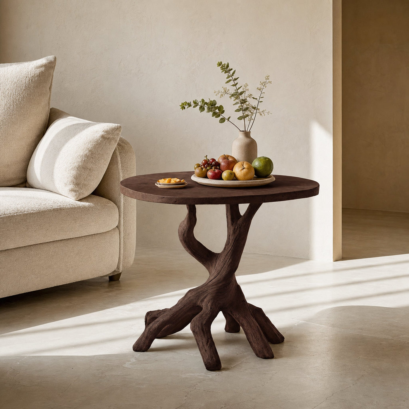 Handcrafted Wooden End Table For Furniture Decor Unique Design - product view 7