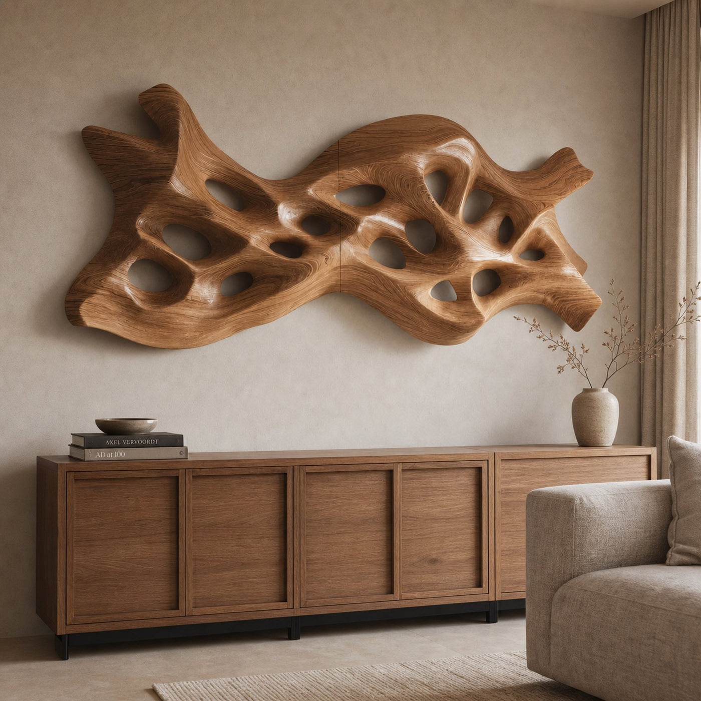 Luxury Organic Wall Sculpture For Home Interiors