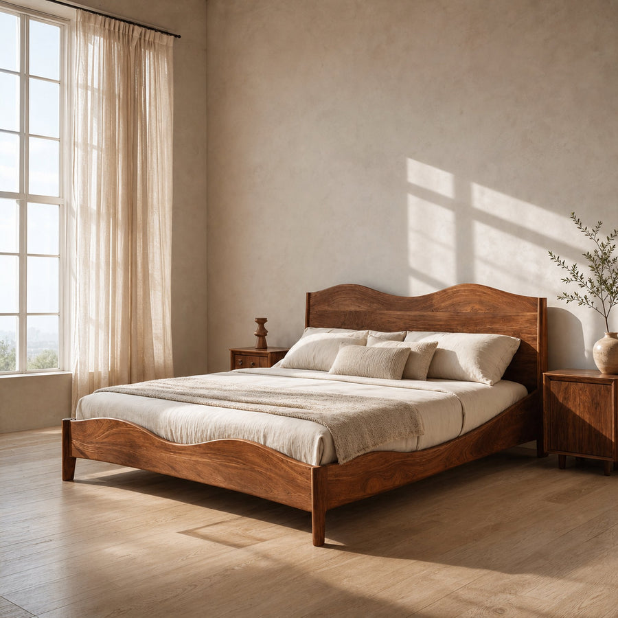 Luxury Set Headboard And Bed Frame For Bedroom