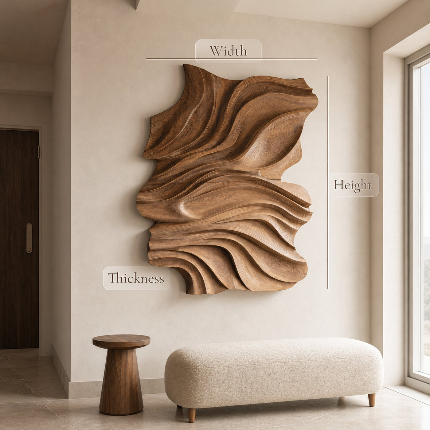 Luxury Wall Art Panel For Living Room Interior Decor - product view 6