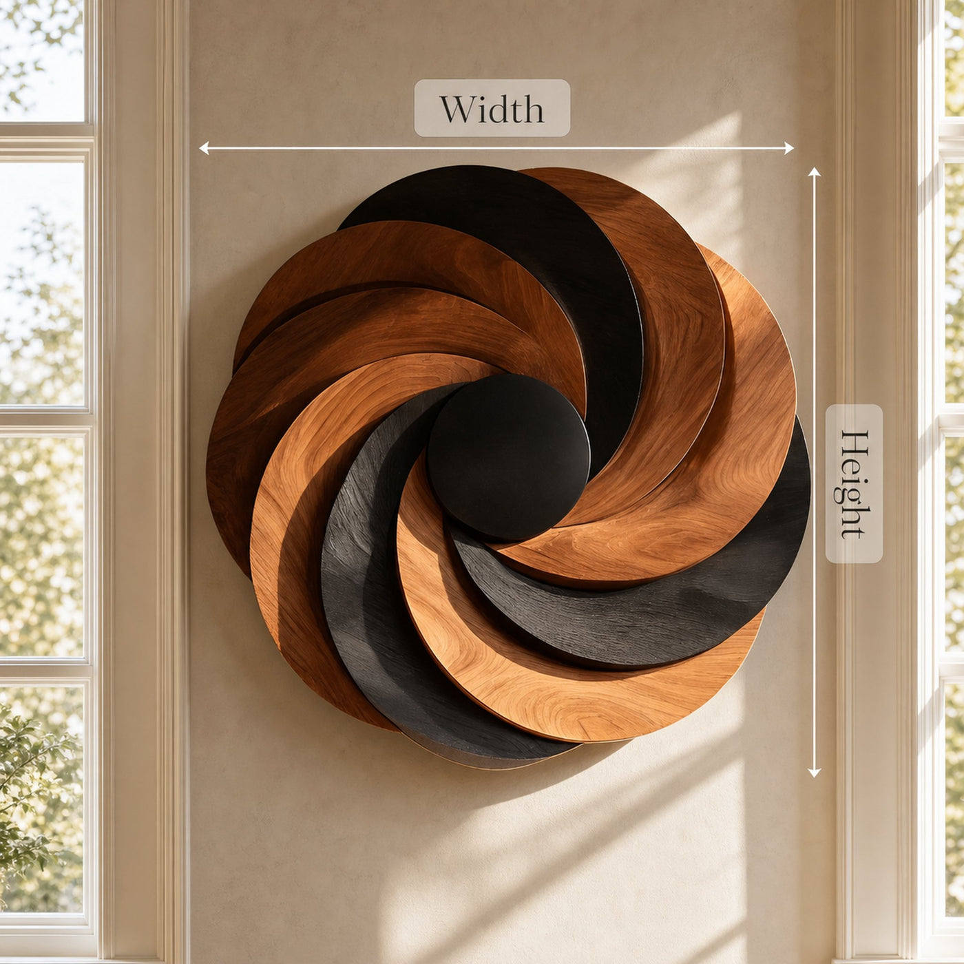 Mid Century Abstract Wall Art For Living Room Decor - product view 6
