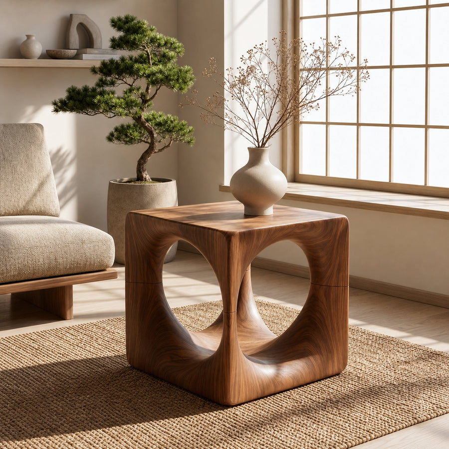 Mid Century Accent Side Table For Lounge