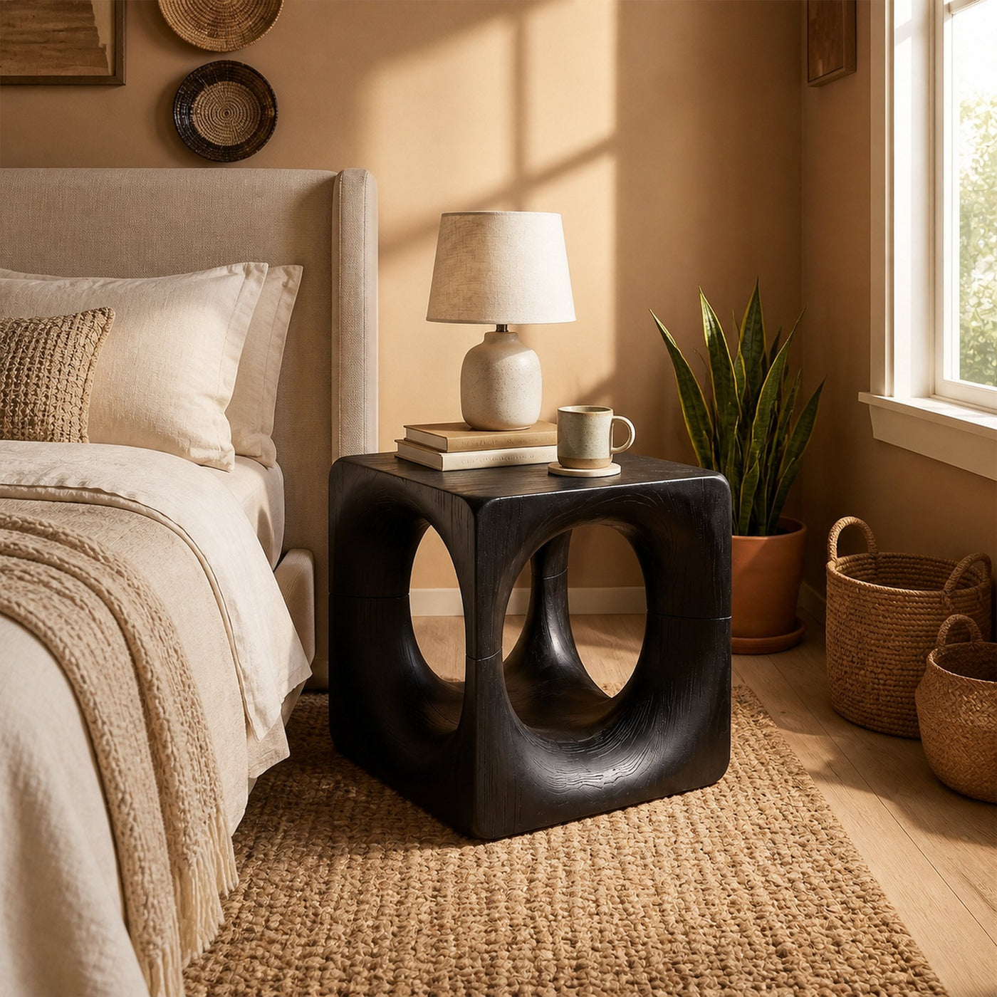 Mid Century Accent Side Table For Lounge - product view 7