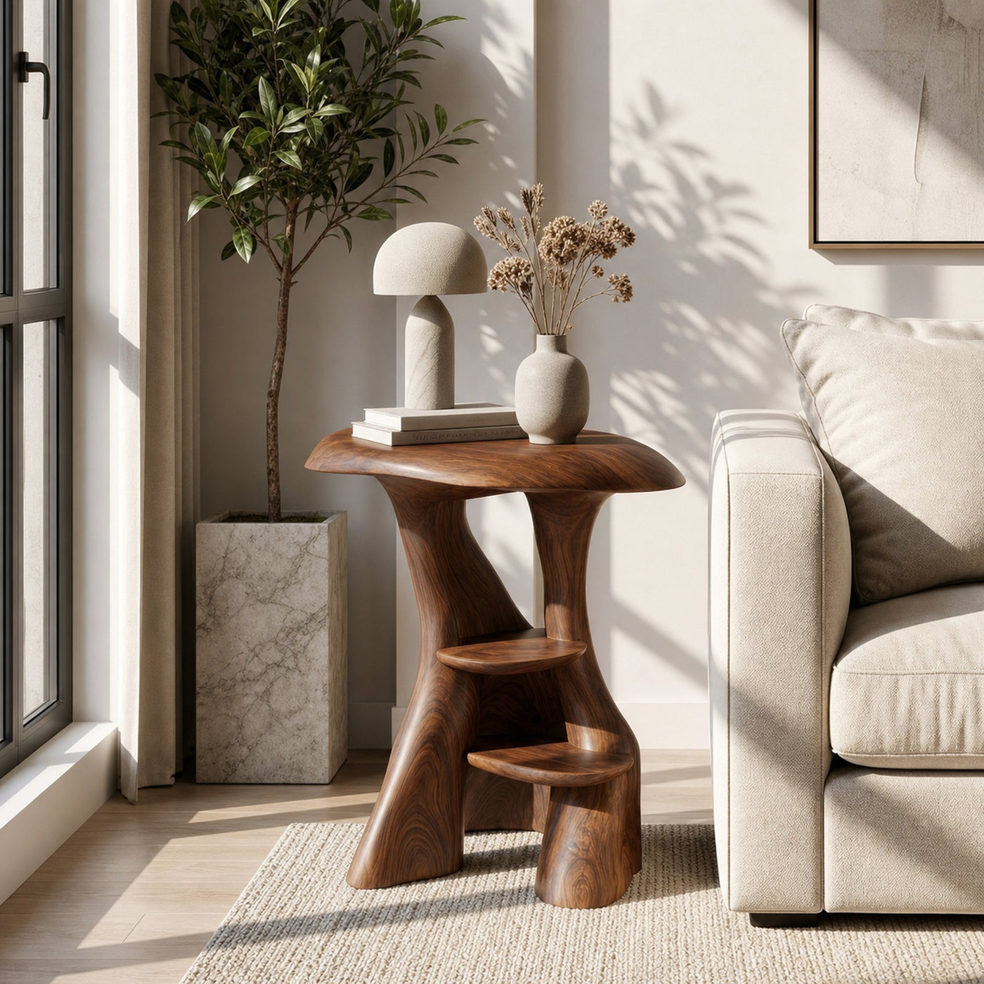 Mid Century Accent Table For Entryway Bedroom