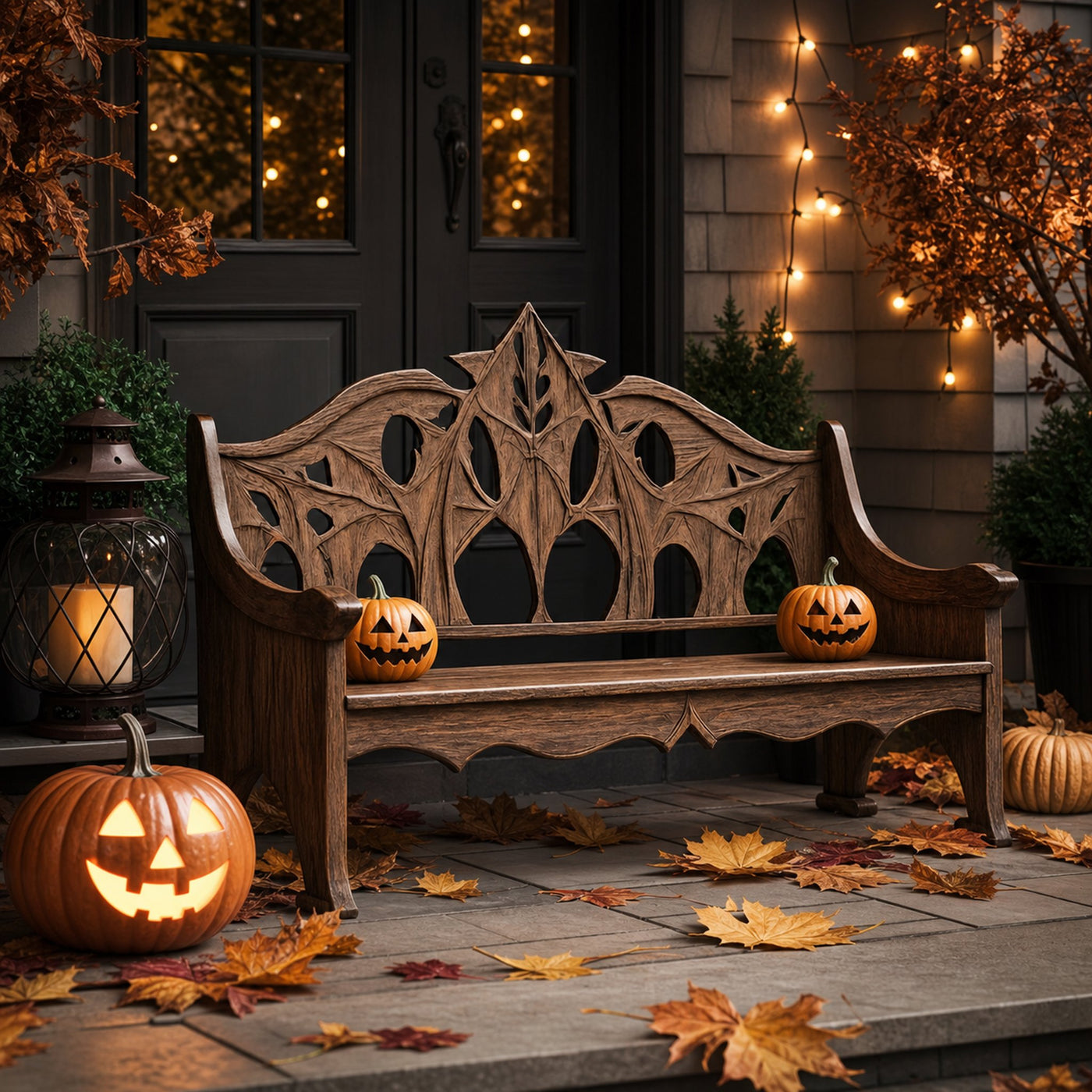Mid Century Halloween Patio Chair For Spooky Outdoor Design - product view 7