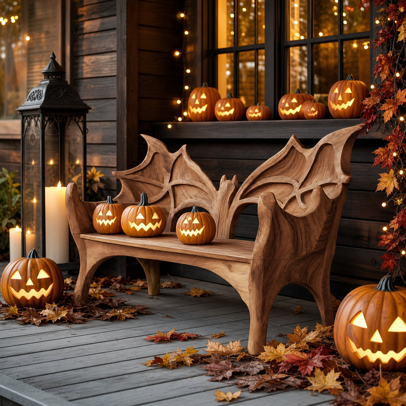 Mid Century Live Edge Outdoor Bench For Patio And Garden Design - product view 6