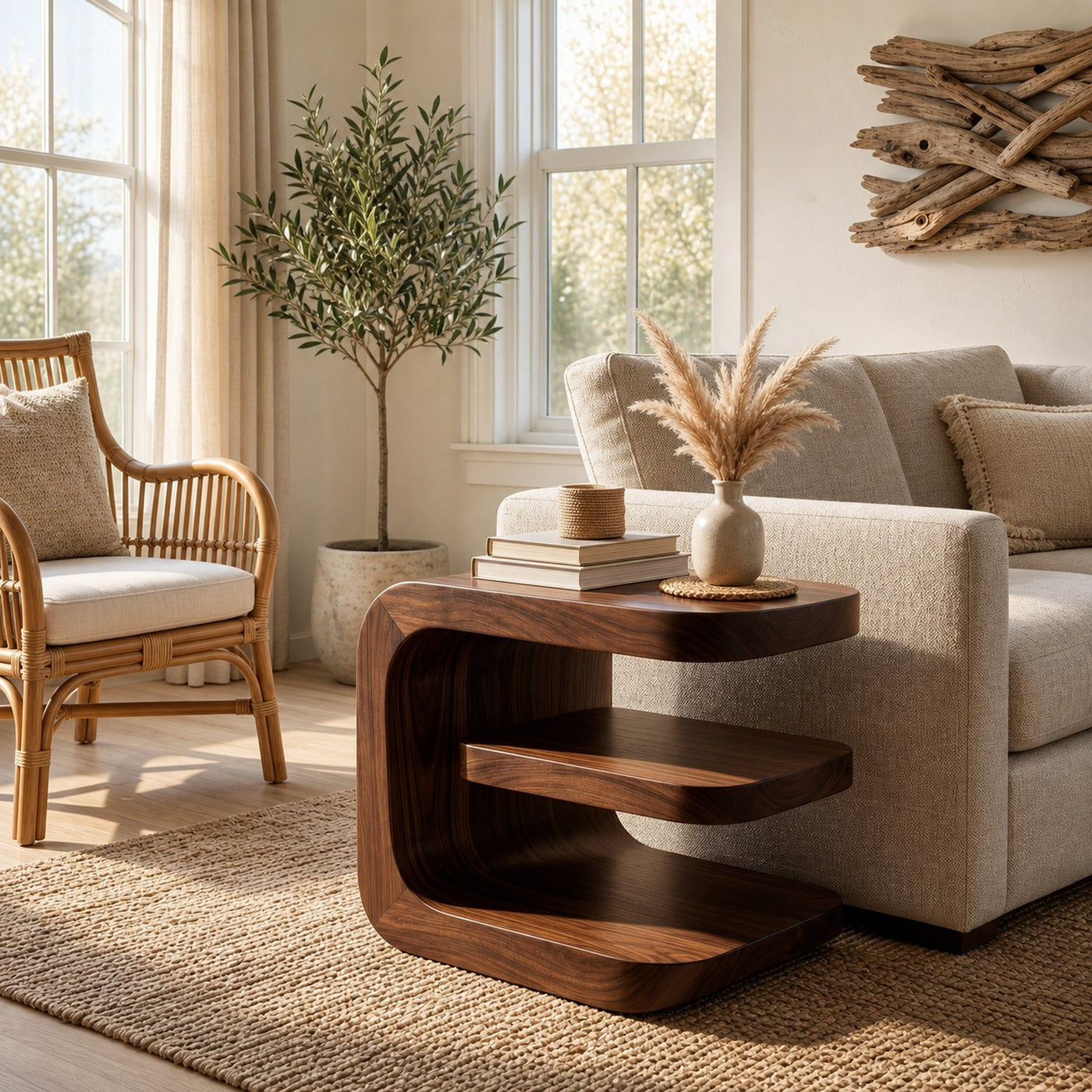 Mid Century Nightstand Bedroom - product view 7