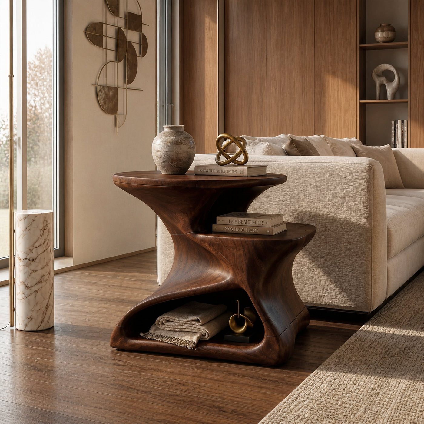 Mid Century Side Table For Lounge Bedroom - product view 6