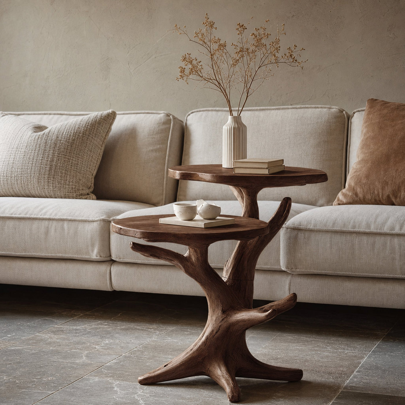 Mid Century Wooden End Table For Furniture Decor Elegant Living Room - product view 7