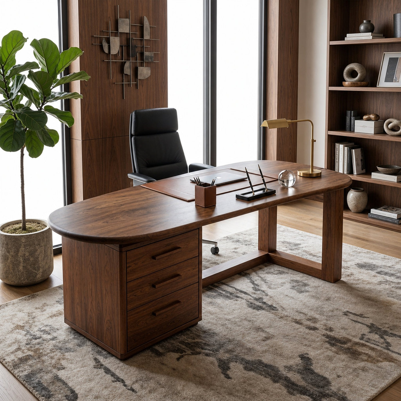 Mid Century Work Desk For Study Room