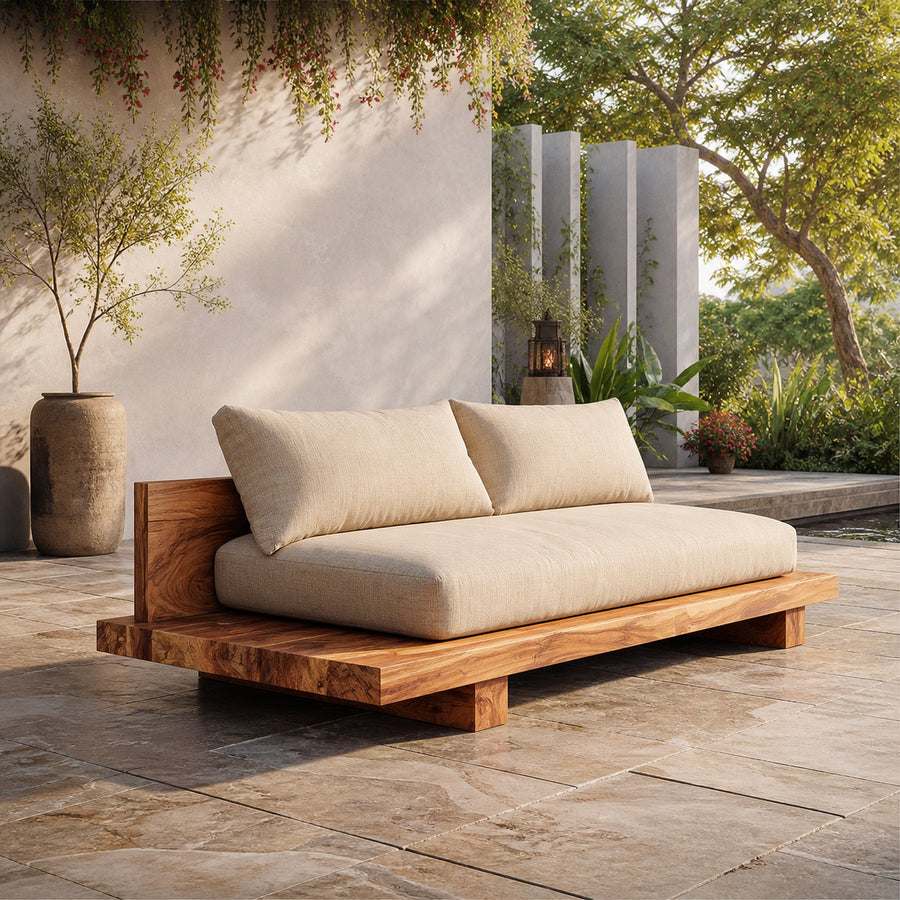Minimal Platform Sofa Frame Solid Wood Low Pallet Base Design Living Room And Lounge