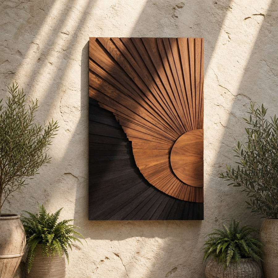 Minimalist Abstract Wall Art Panel For Bedroom Decor